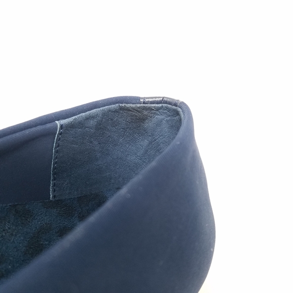 Vionic Powell Blue Cloth Slip On Shoes, 7.5 W - Picture 10 of 14